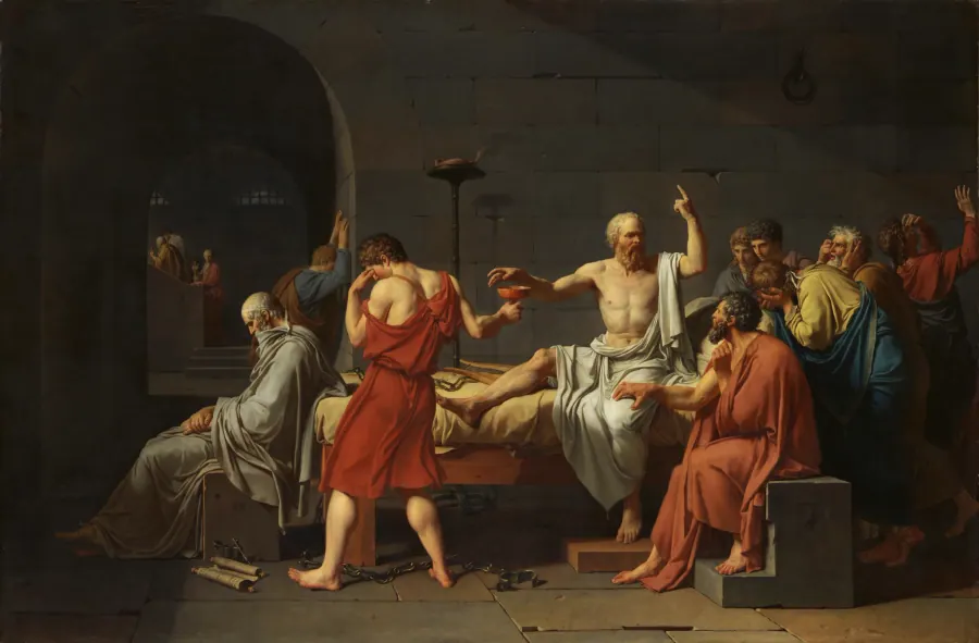 The Death of Socrates — Metropolitan Museum of Art